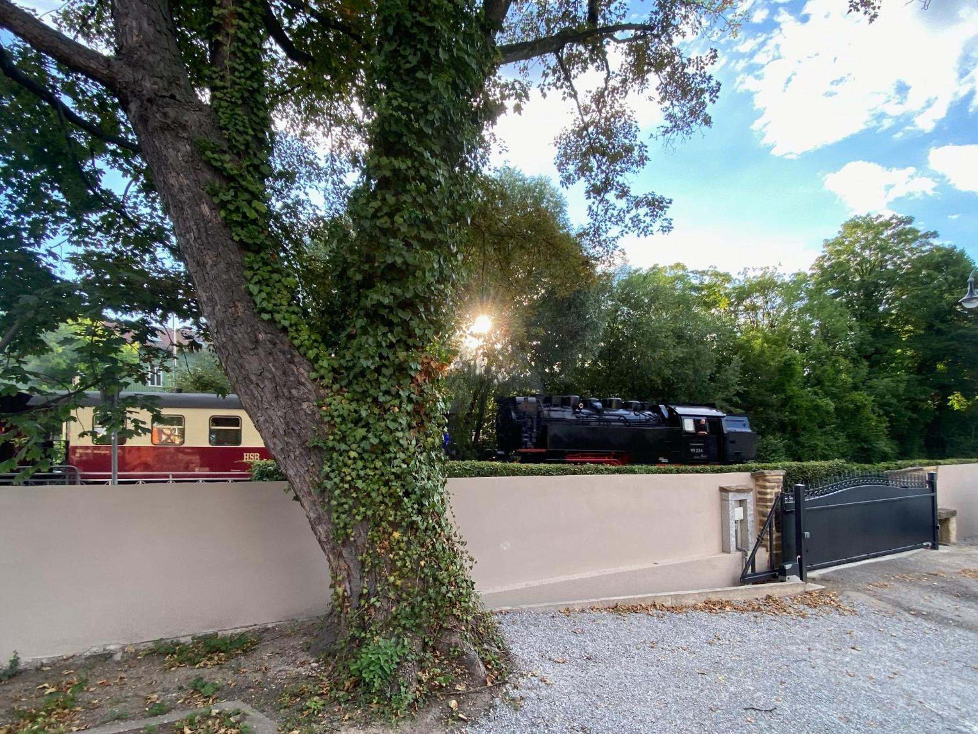 Harztraeume No1 # Parkplatz # Altstadt # Brockenbahn Wernigerode Buitenkant foto
